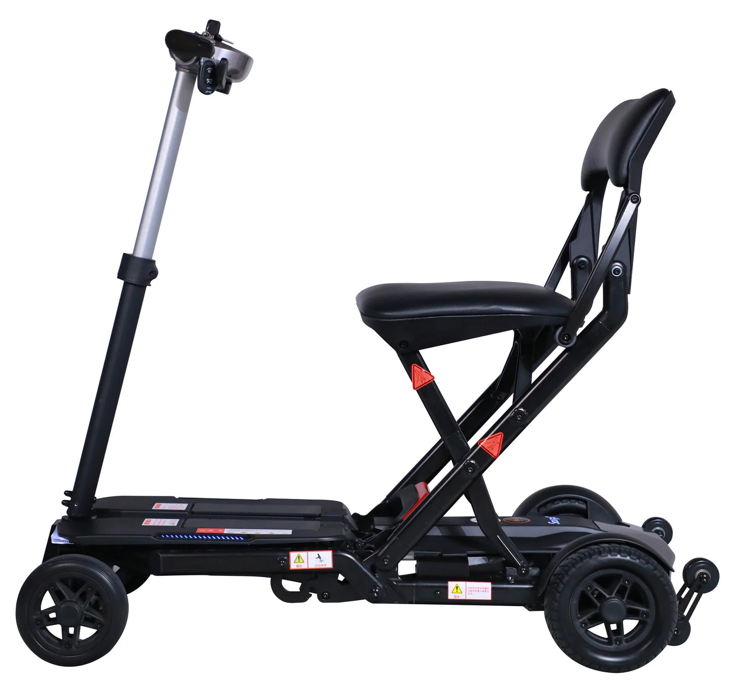 AMW Solax Maleta Travel Scooter with Electric Folding Side View