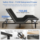 AMW Adjustable Bed with Wireless remote specifications