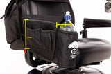 Armrest Bag showing outside dimensions