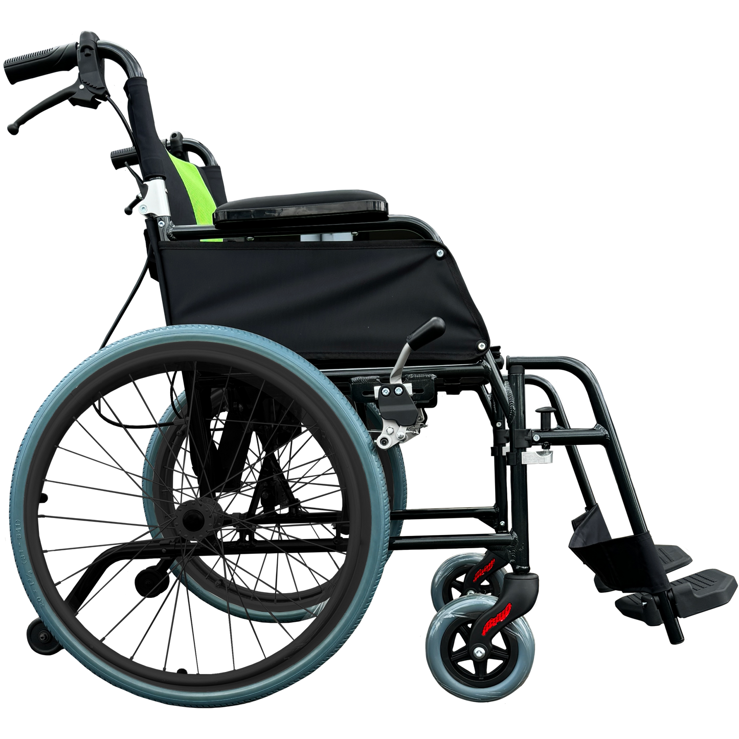 Lightweight Premium Self-Propelled Wheelchair side view