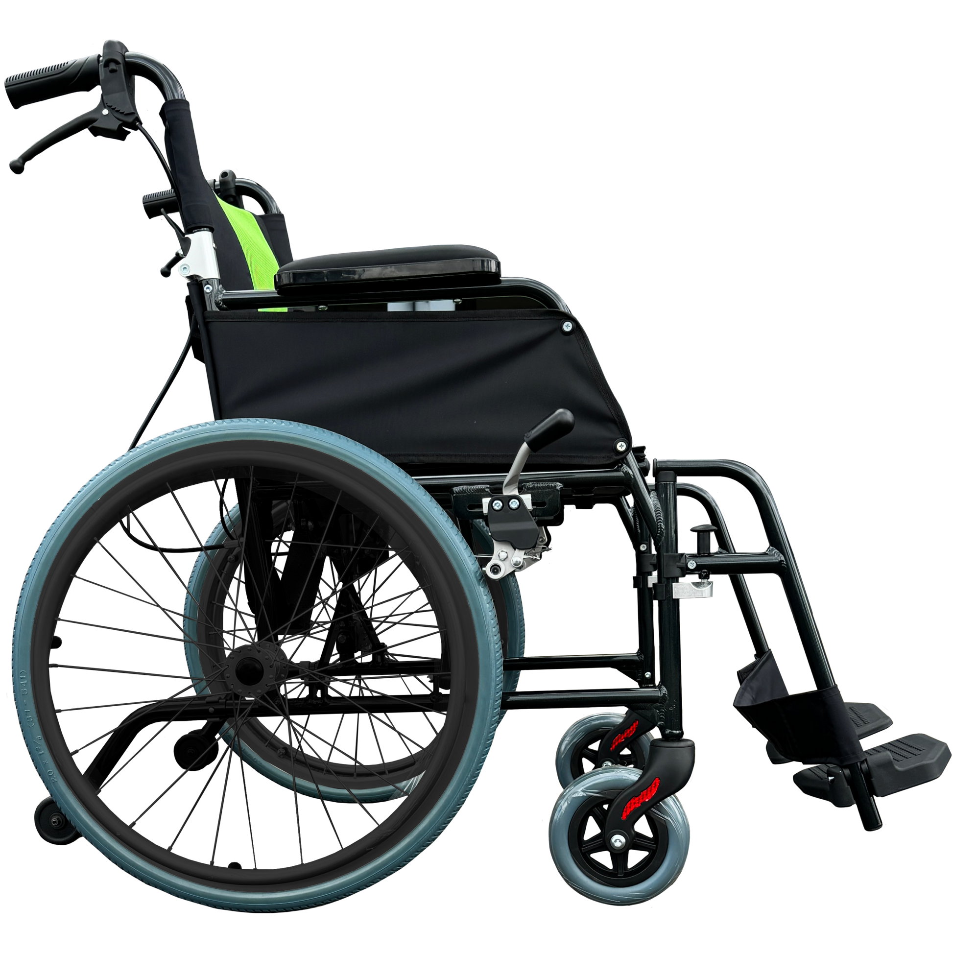 Lightweight Premium Self-Propelled Wheelchair side view