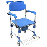Lightweight 3-in-1 Commode Wheelchair
