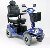 AMW Maxi HT (Heavy Terrain) Scooter Blue Front