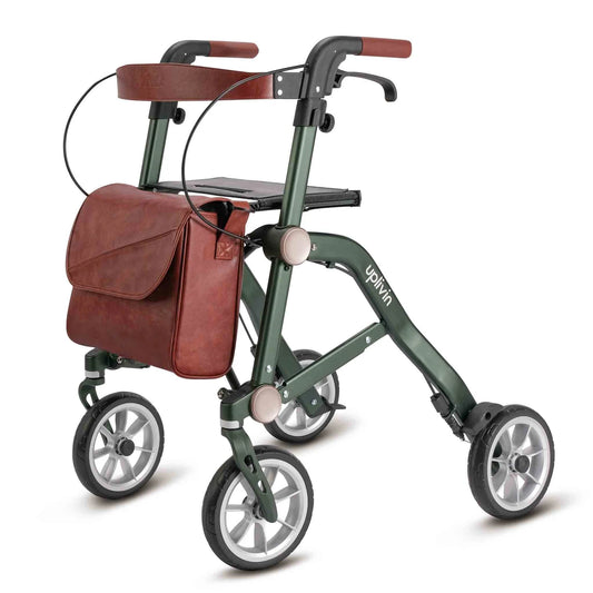 Uplivin Trive Walker Rollator British Racing Green