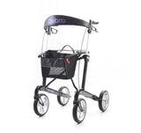 Freiheit X4 Carbon Fibre Rollator black quarter