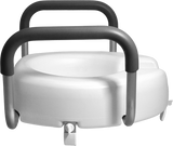 5" Raised Toilet Seat with Arms Side View