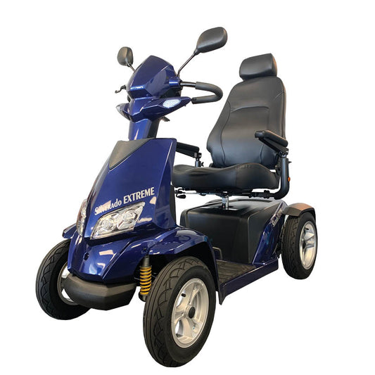 Merits Silverado Extreme Mobility Scooter blue