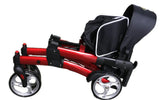 Liberator Heavy Duty Foldable Walker folded