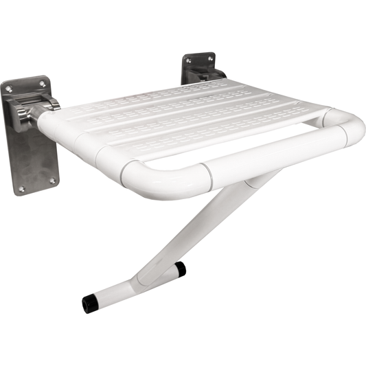 Wall Mounted Folding Shower Seat 400mm unfolded