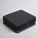 icare Supporta Bariatric Seat Cushion showing removable insert charcoal