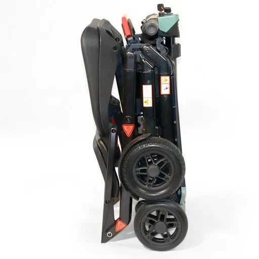 AMW Solax Maleta Travel Scooter with Electric Folding folded