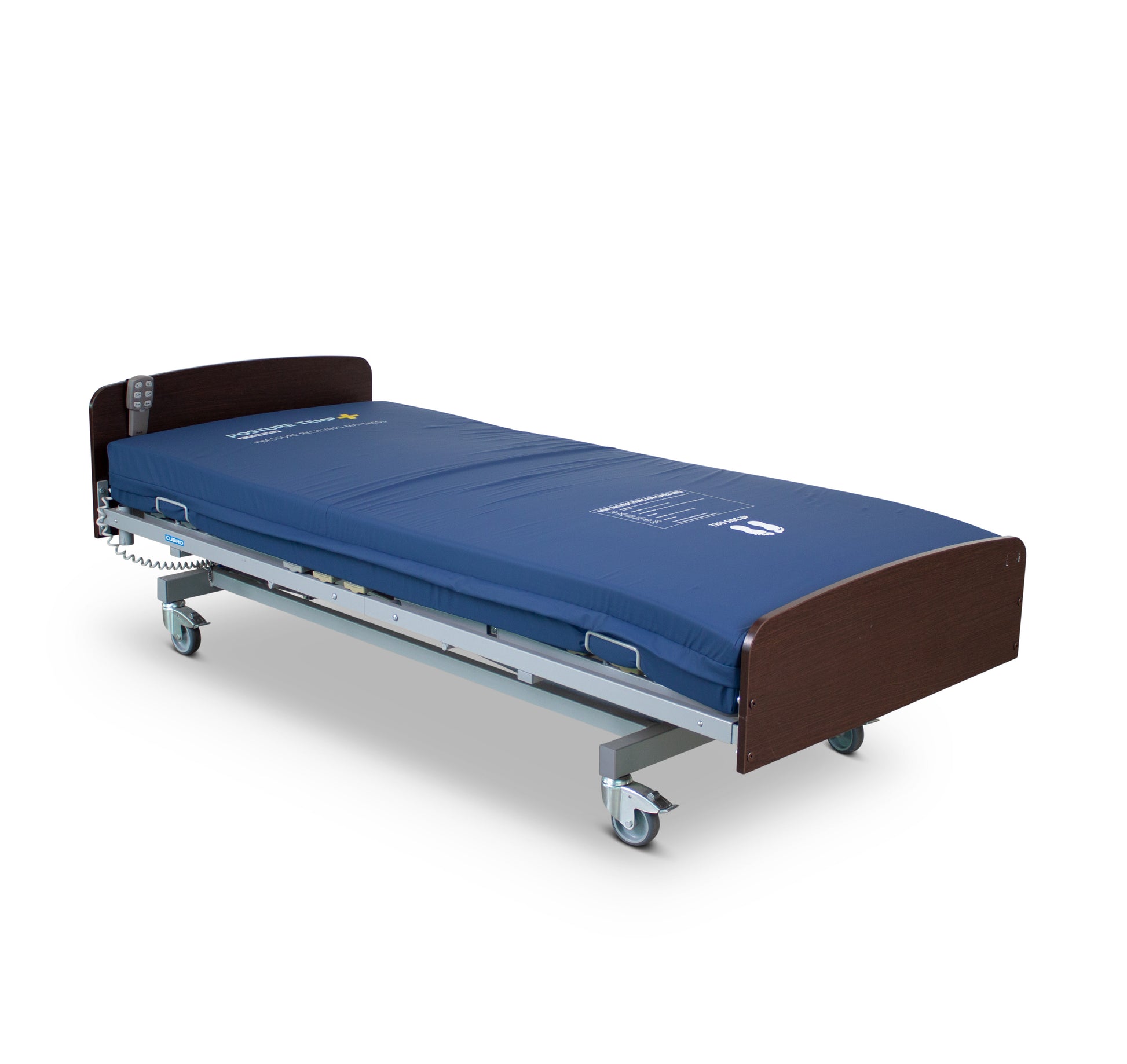 Bock v2 Electric Bed and Greenline Mattress standard position