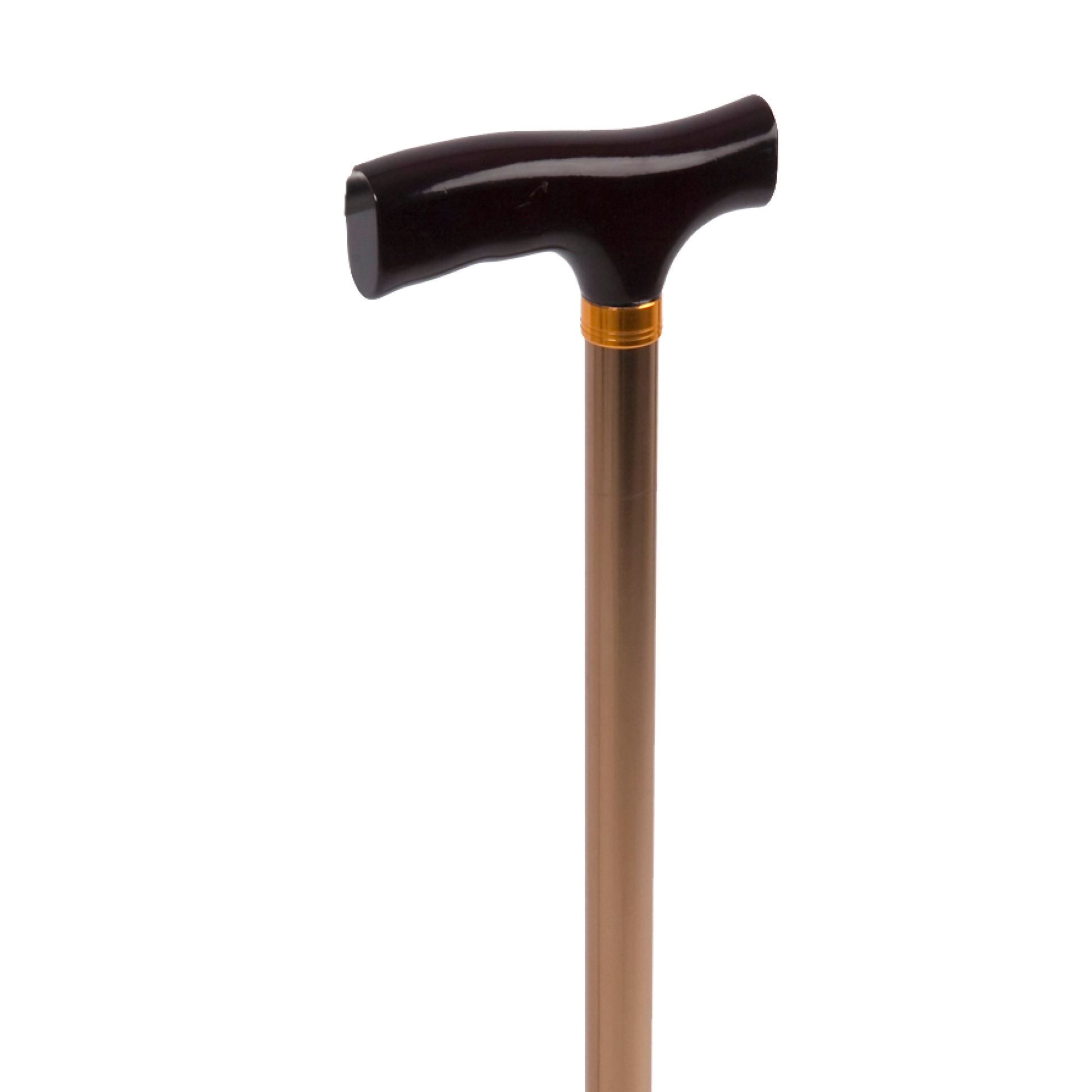 T-Handle Walking Stick Bronzee