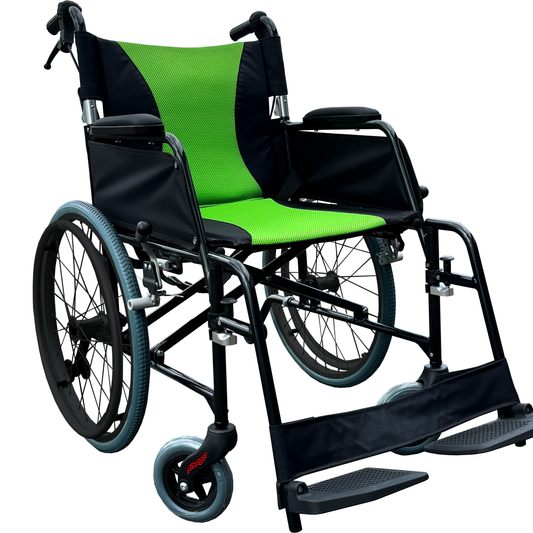 Lightweight Premium Self-Propelled Wheelchair quarter view