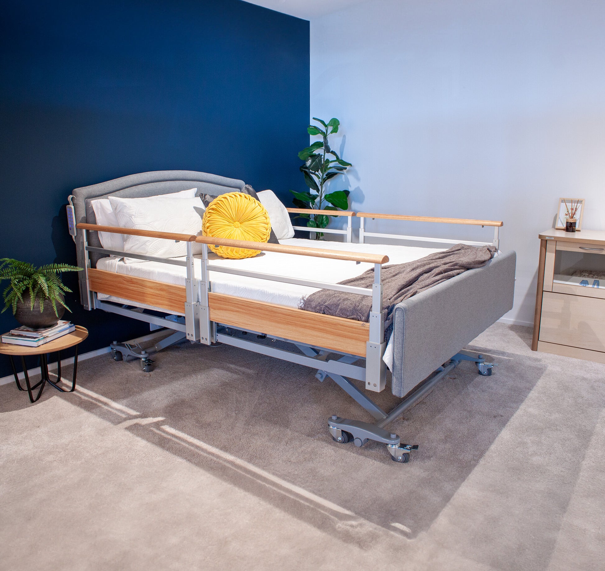 Casero Quad Telescopic Split Side Rails – MoveSmart Mobility Equipment