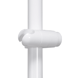 T-Shaped Grab Rail white shower rose holder