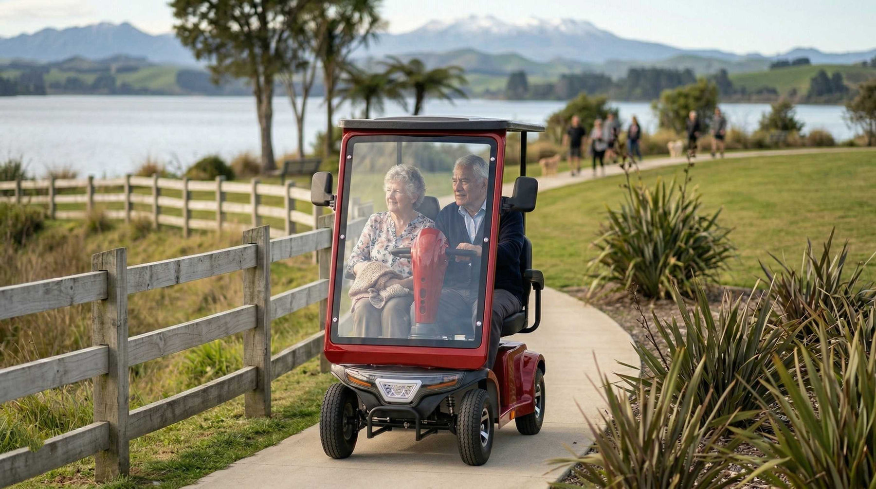 Kiwi 900ES Dual Seat Scooter