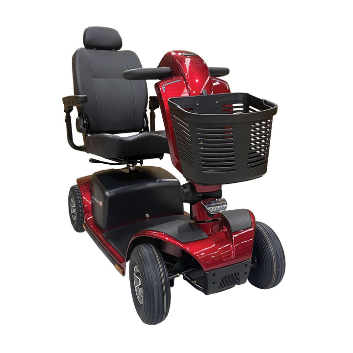 Pride Mobility Pathrider 10 2.0 DX4 Mobility Scooter Front Quarter View