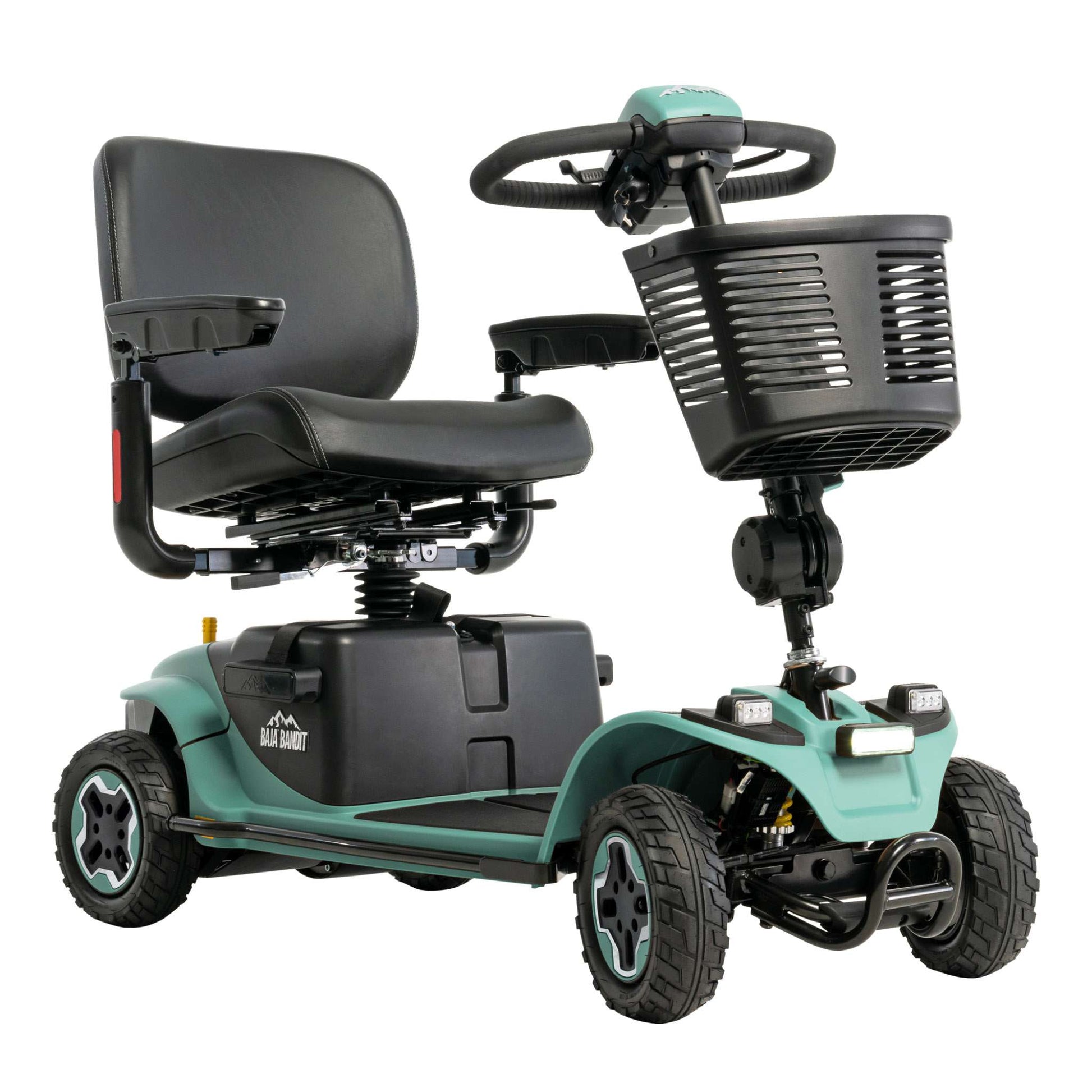 Pride Mobility Baja Bandit Mobility Scooter Sage Green