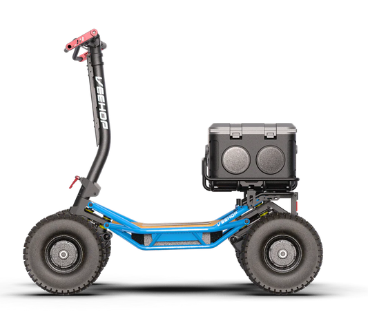 Cooler Box with Bluetooth Speakers & Seat Function for Veehop Scooters