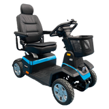 Pride Mobility Celebrity MFP Mobility Scooter Blue Quarter View