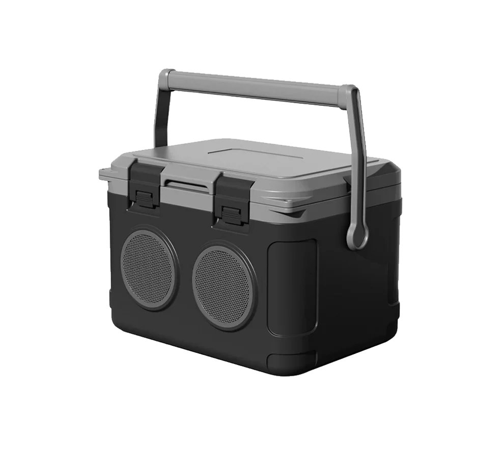 Cooler Box with Bluetooth Speakers & Seat Function for Veehop Scooters