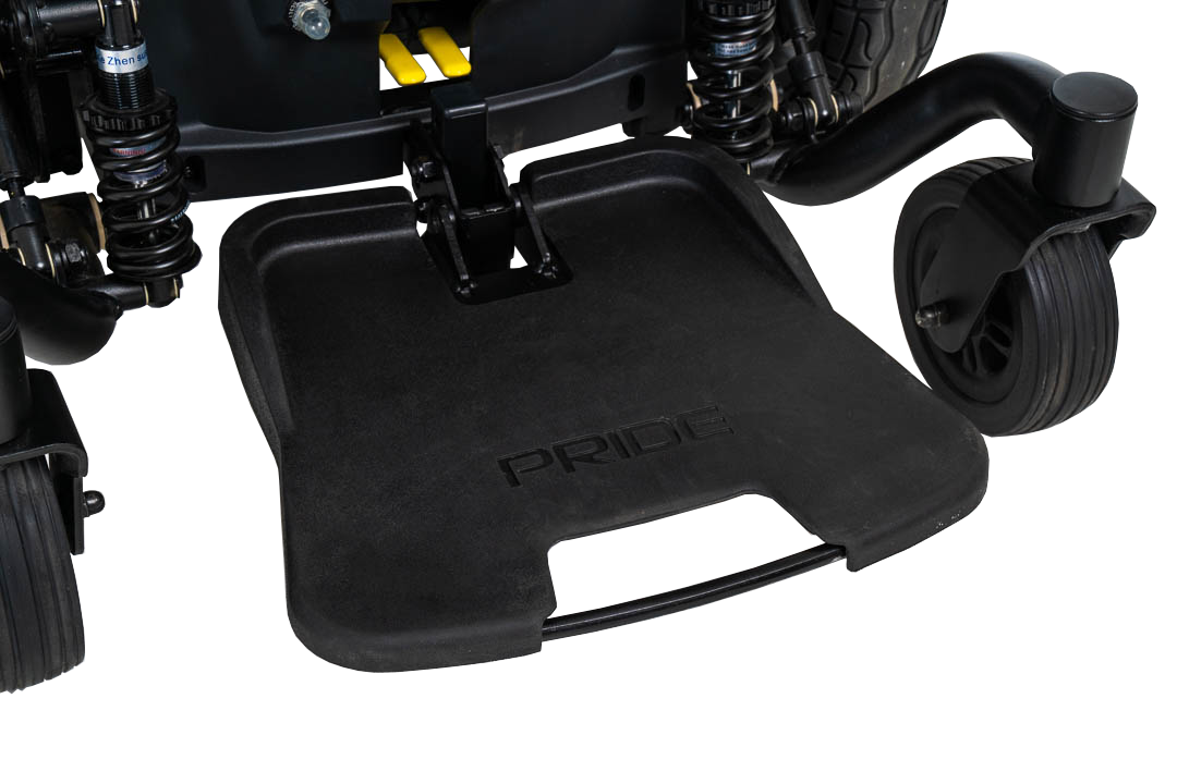 Pride Jazzy EVO 614 HD large footplate with removable rubber cover
