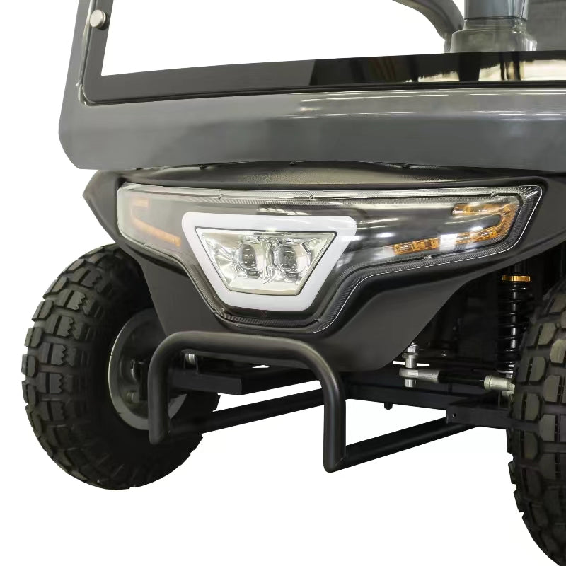 Kiwi 900ES Twin Seat Mobility Scooter  Front Headlight Detail