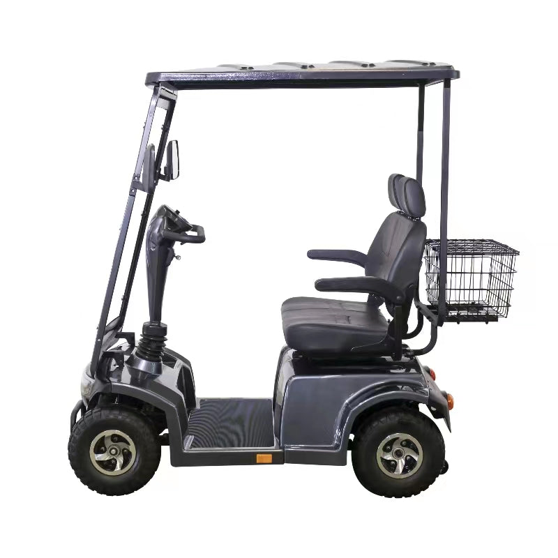 Kiwi 900ES Twin Seat Mobility Scooter  Side View