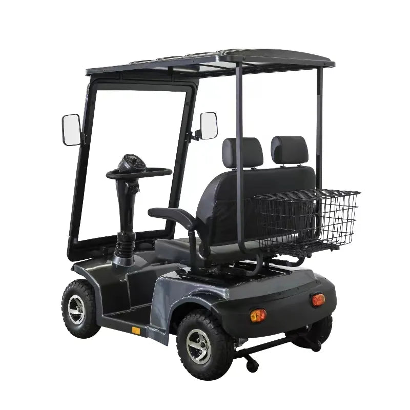 Kiwi 900ES Twin Seat Mobility Scooter  Back Quarter View
