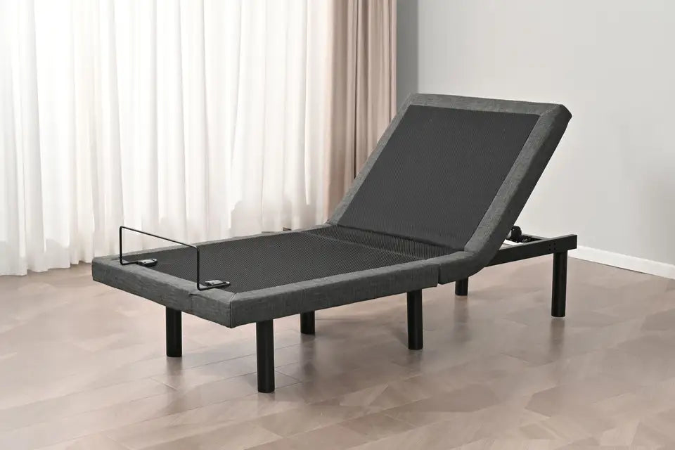 AMW Adjustable Bed with Wireless Remote Elevated Head