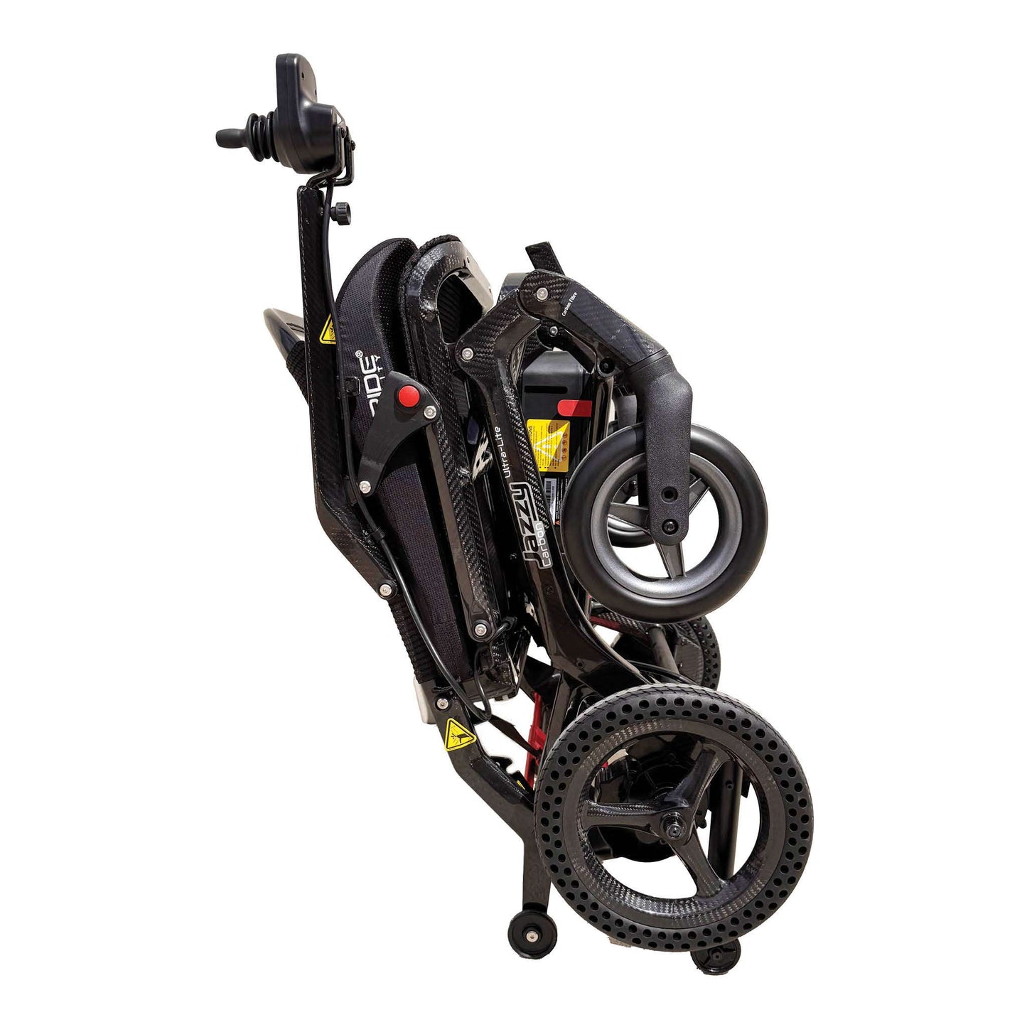 Pride Mobility Jazzy Carbon Ultra Light Powered Wheelchair Folded