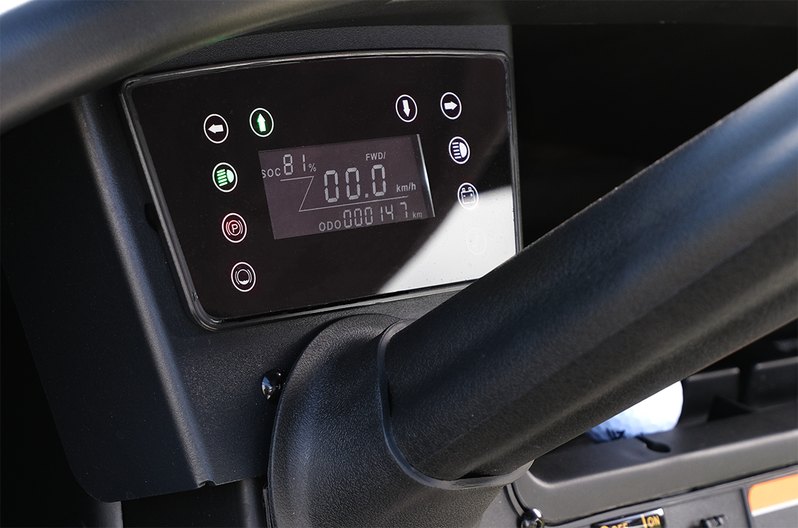 EuroCarts Standard Series Golf Cart dashboard