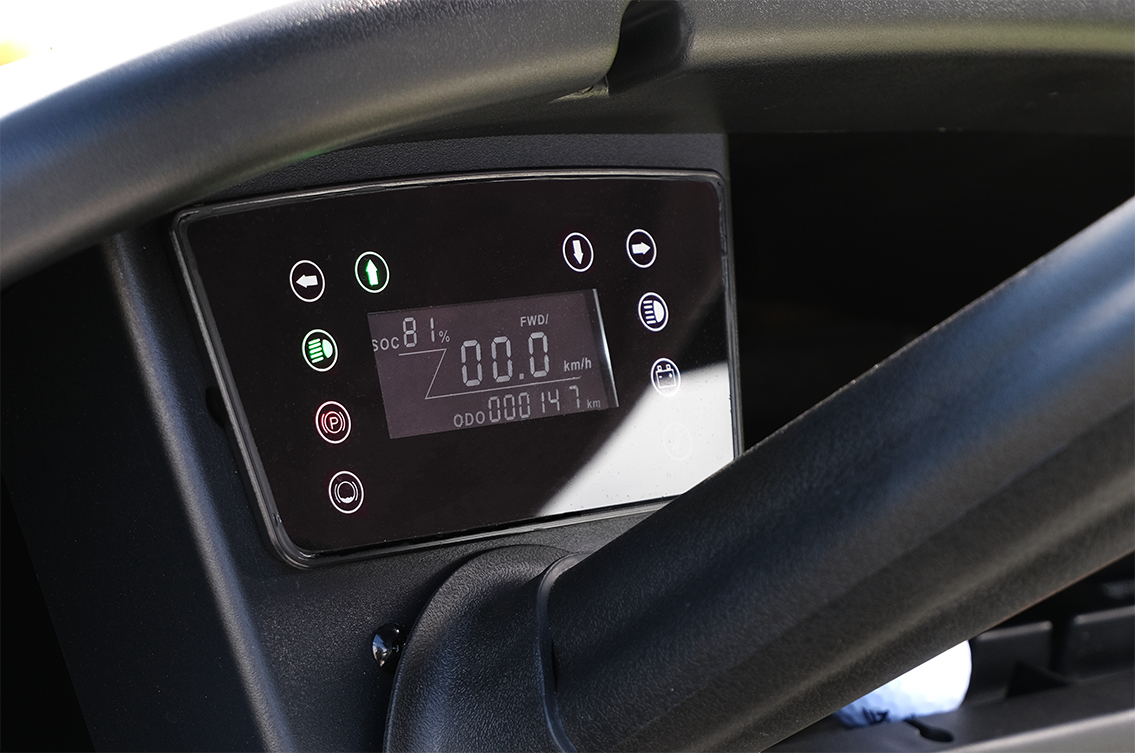 EuroCarts Premium Series Golf Cart dashboard