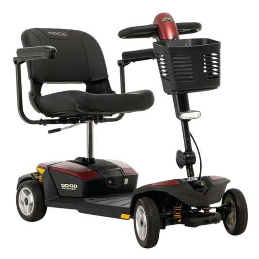 Pride Mobility Go Go Endurance Li Travel Scooter Red