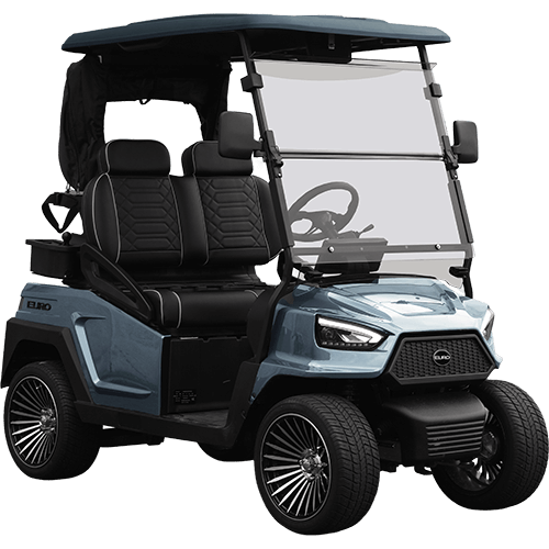 EuroCarts Platinum Edition Golf Cart 2 Seat Front