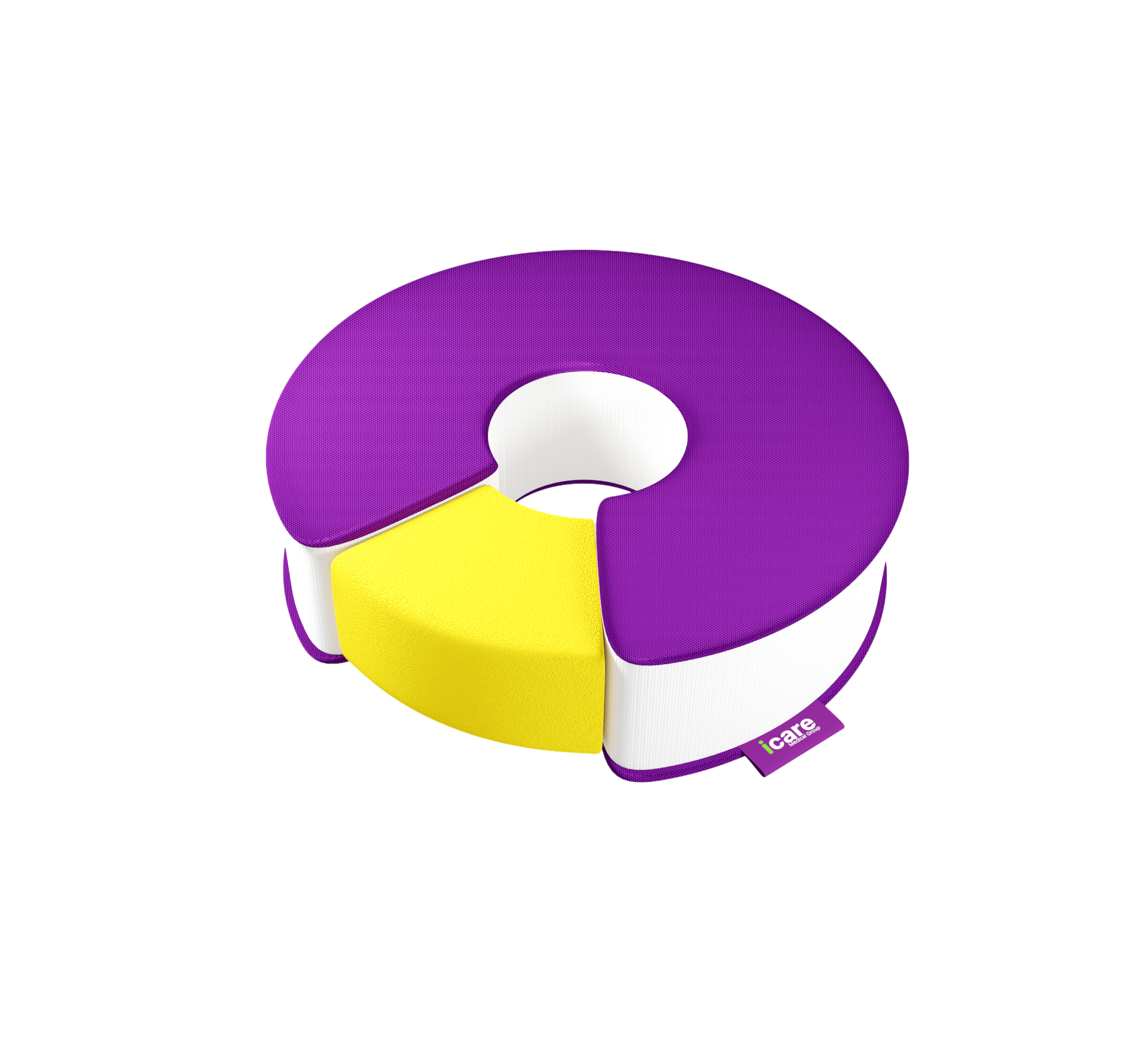 icare Donut Cushion Render