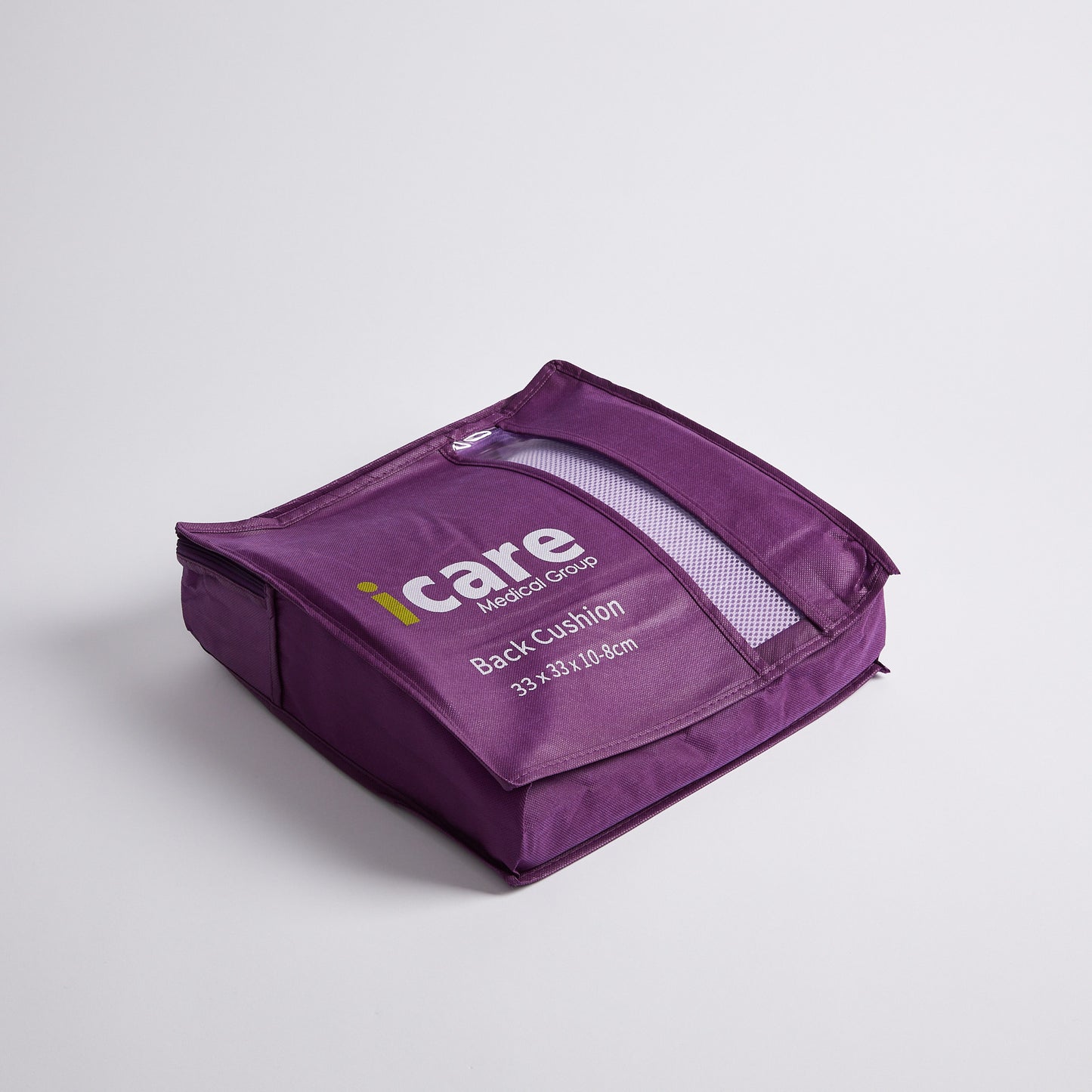 icare Back Cushion packaged