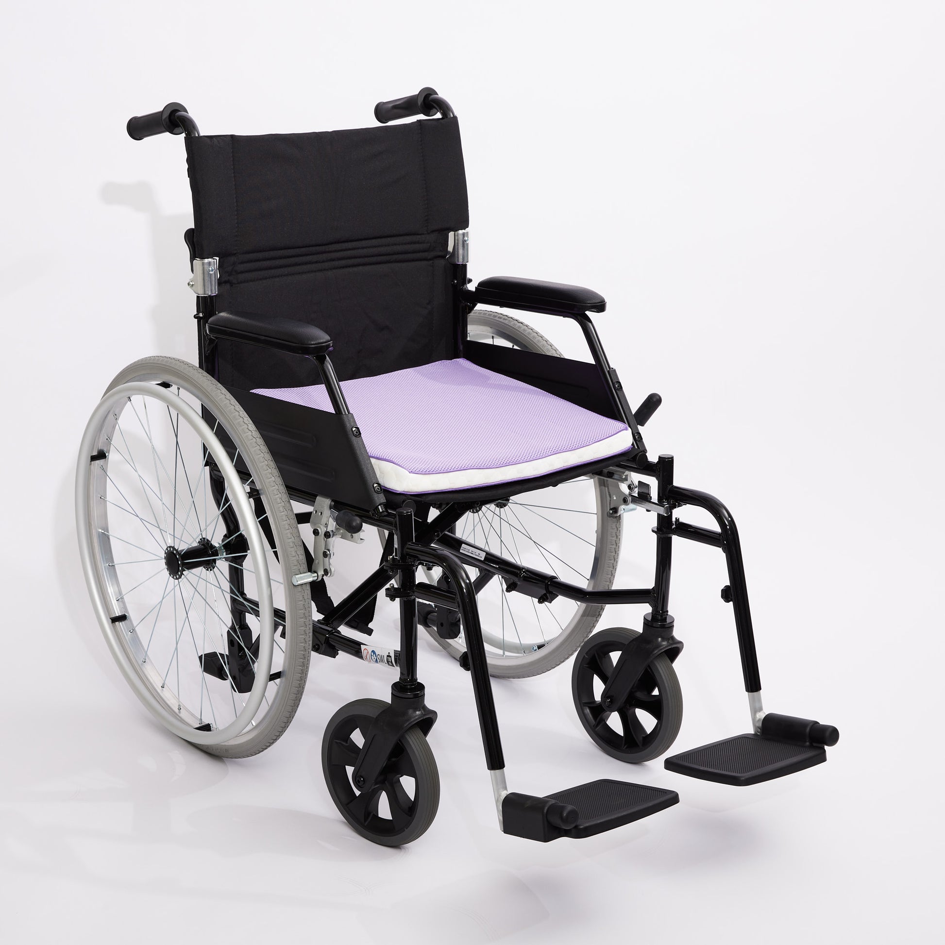 icare Posture Wedge on wheelchair