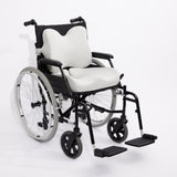 icare Reform Low Back Support ICR3 on wheelchair with ICR1 Seat Support