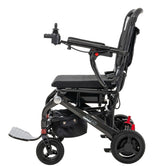 Pride Mobility Jazzy Carbon Ultralite Powered Wheelchair Side View