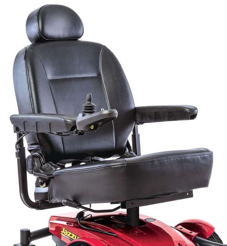 Pride Mobility Jazzy Select 6 Powerchair Seat Detail