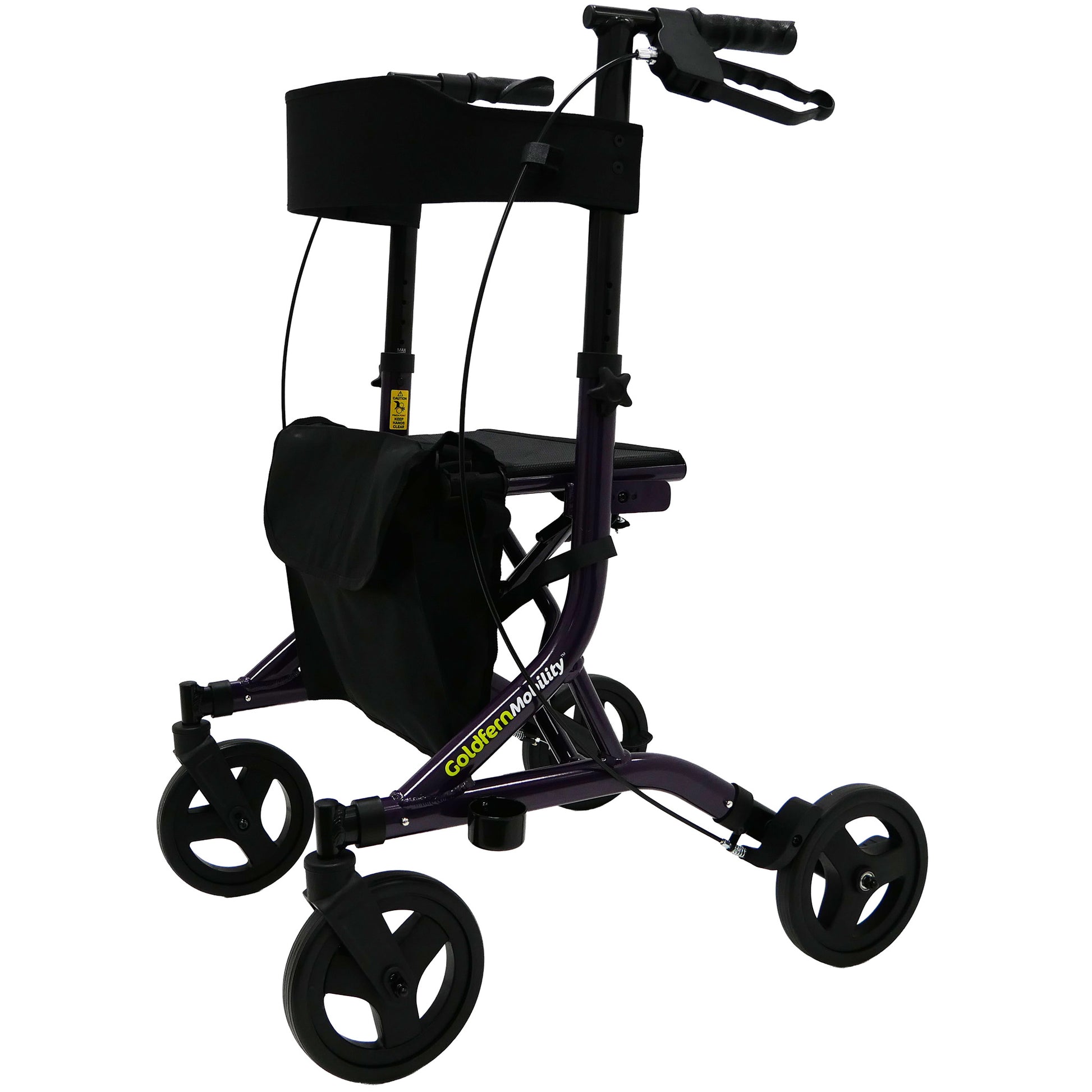 Goldfern X-Fold Rollator Extended Handle Kit Side
