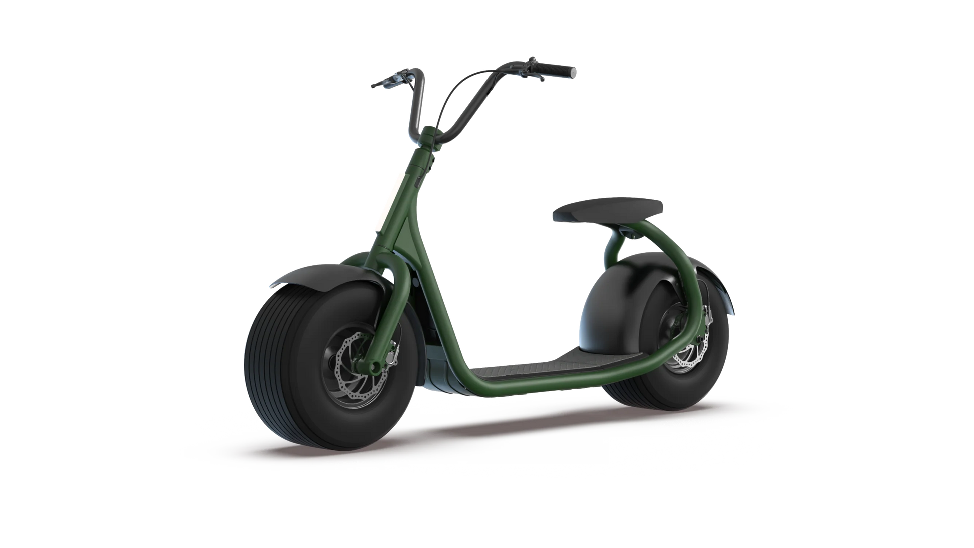 Kaaspeed K1S Fat Tyre Self Balancing E Scooter matt green