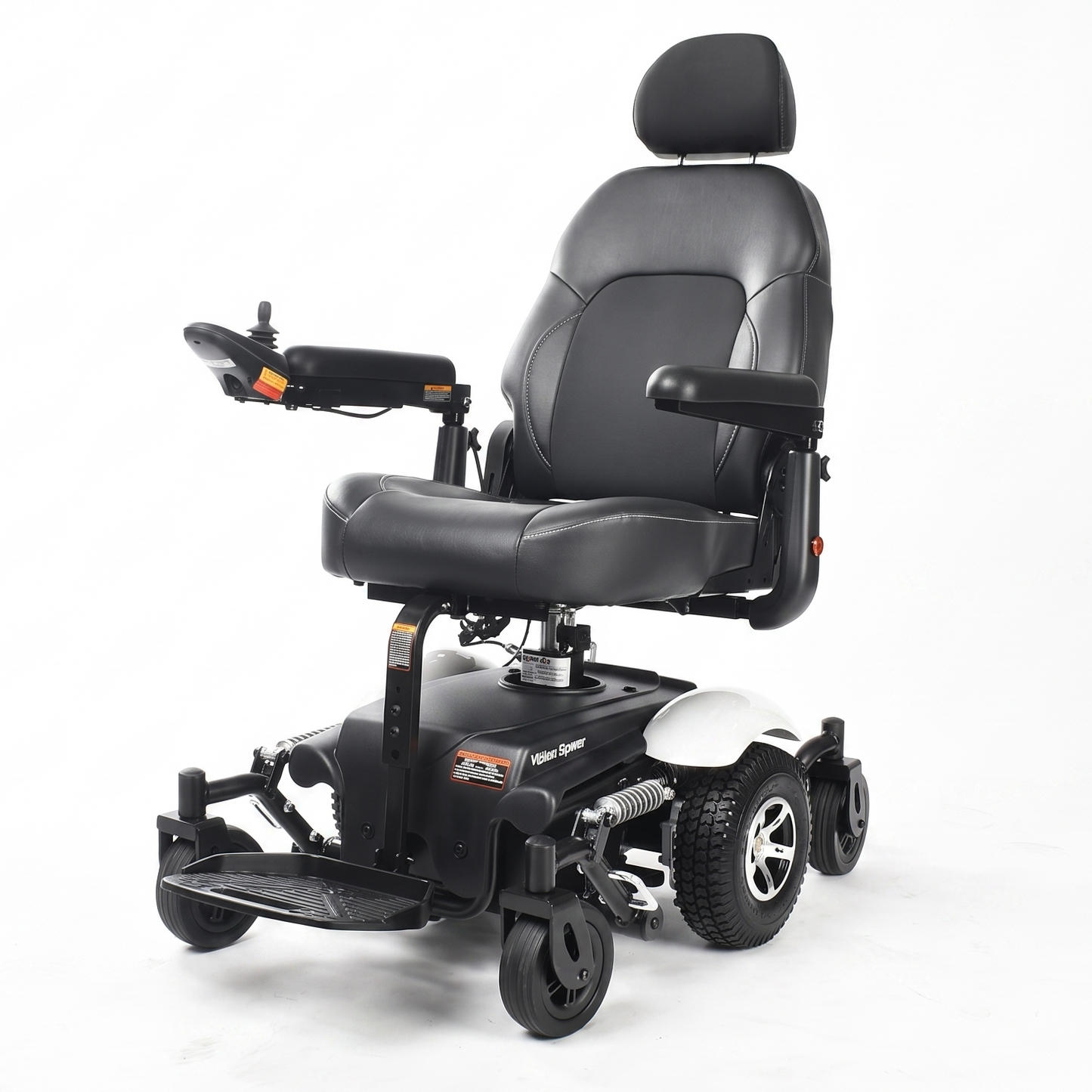 Merits Vision Sports Lift Powerchair P326D Front Quarter View