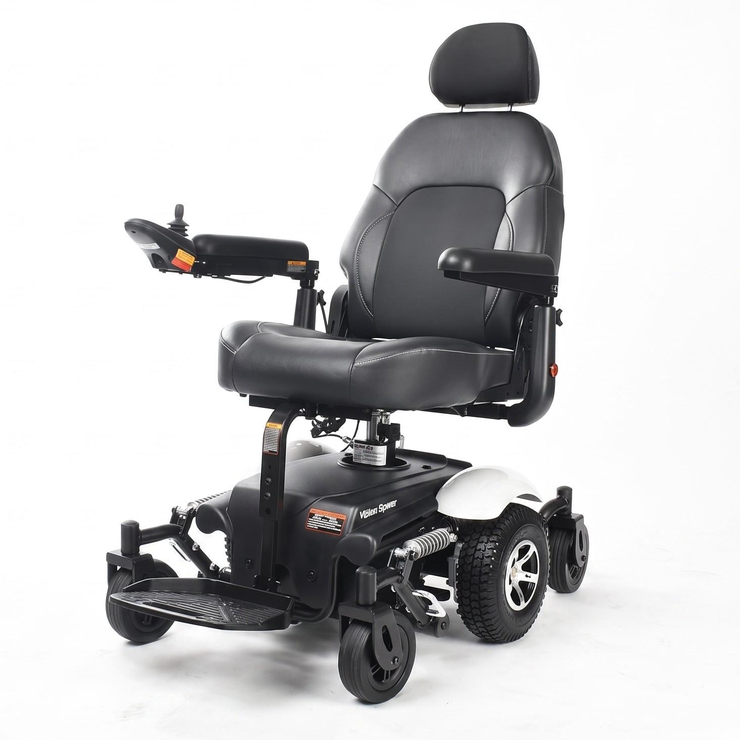 Merits Vision Sports Lift Powerchair P326D Front Quarter View