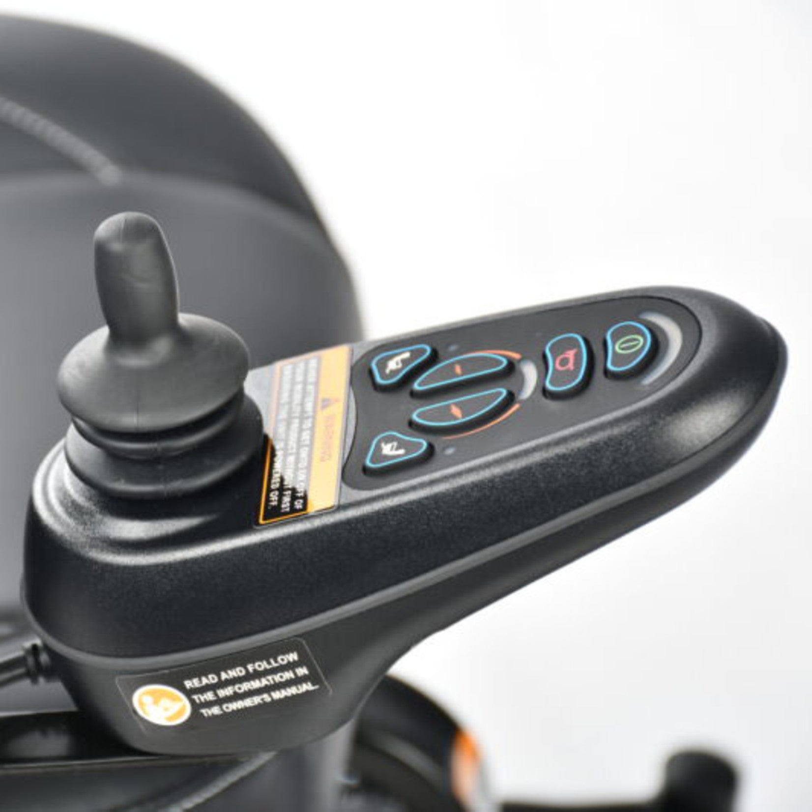 Merits Vision Sports Lift Powerchair P326D Controller Close up