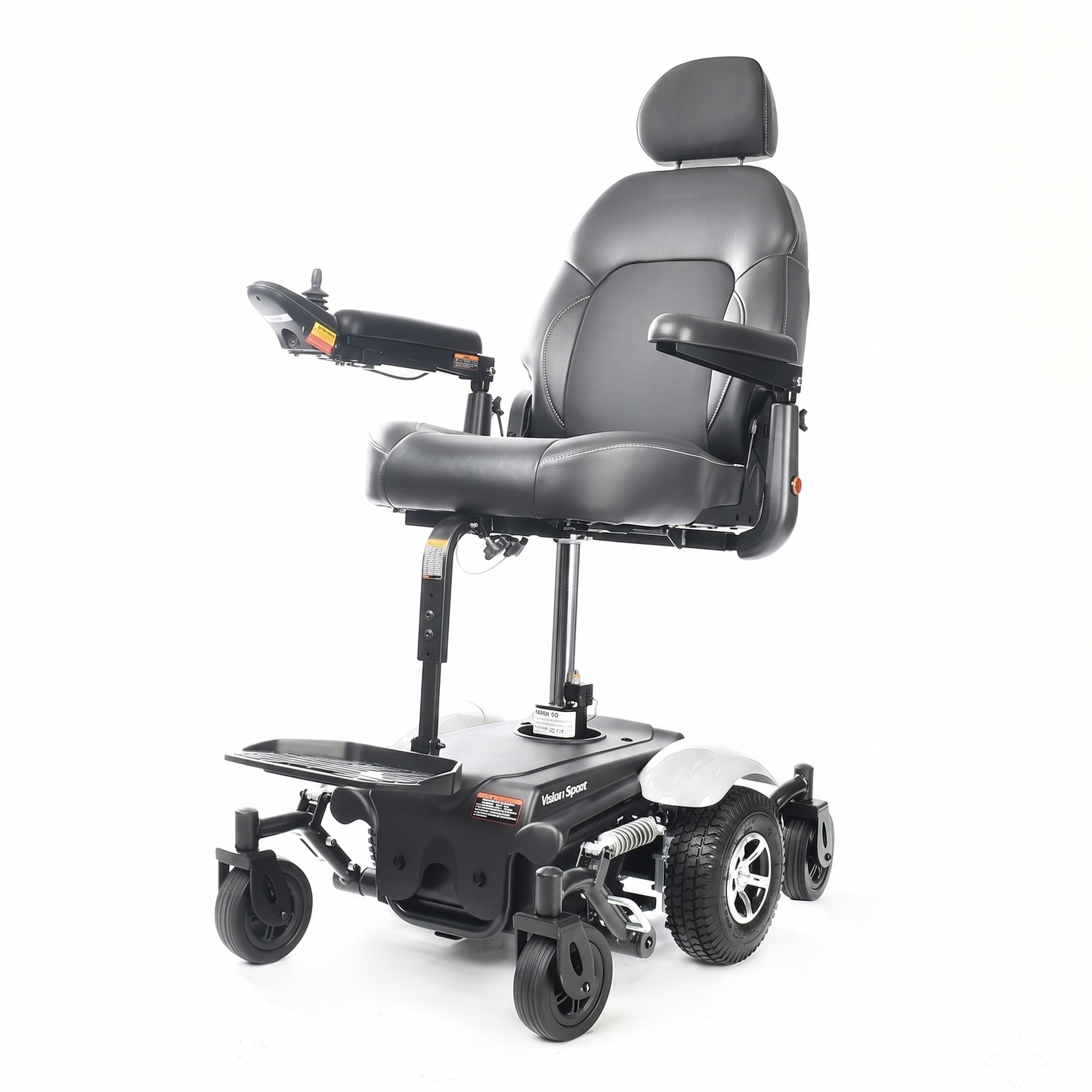 Merits Vision Sports Lift Powerchair P326D Front Lifted View