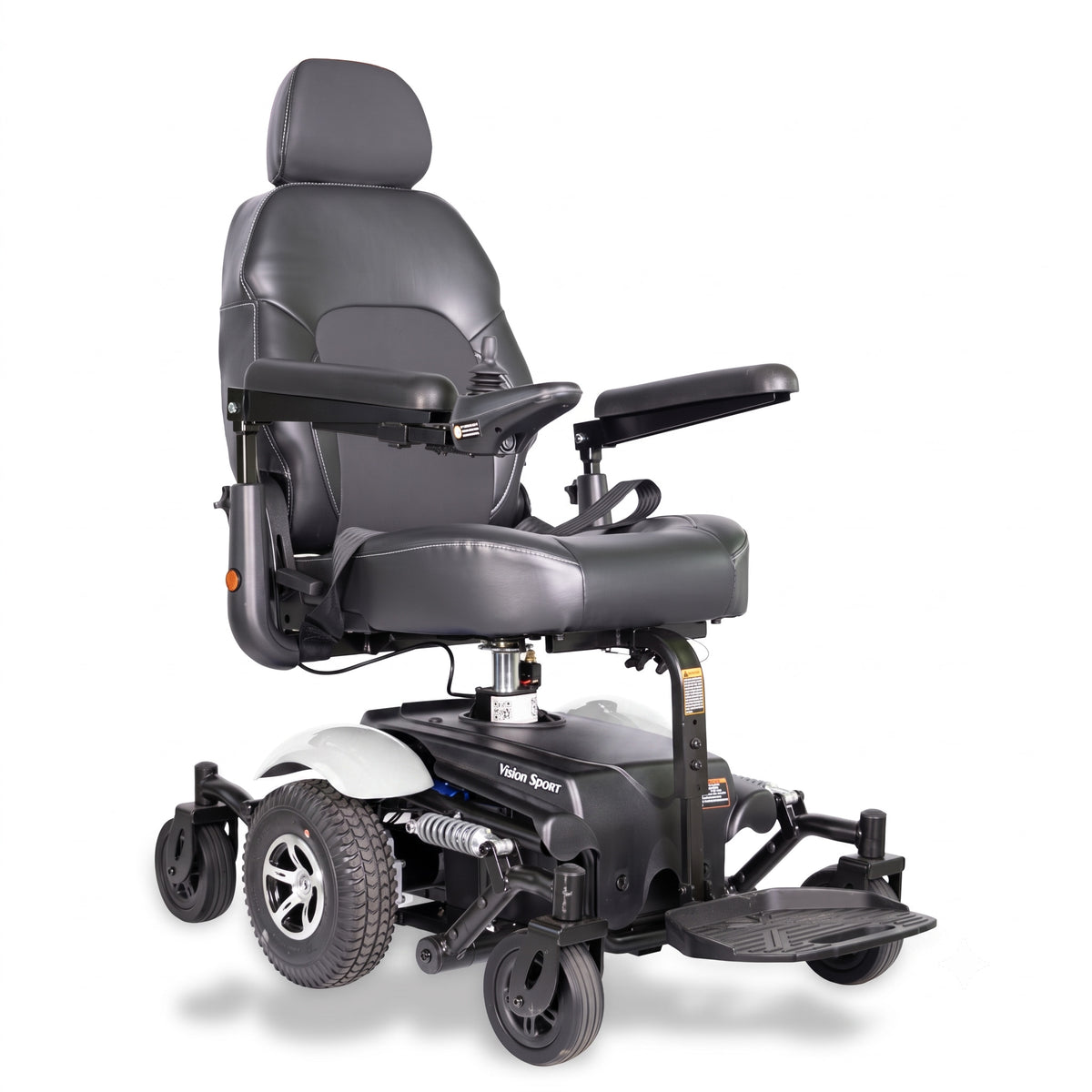 Merits Vision Sports Lift Powerchair P326D Front Right Quarter View