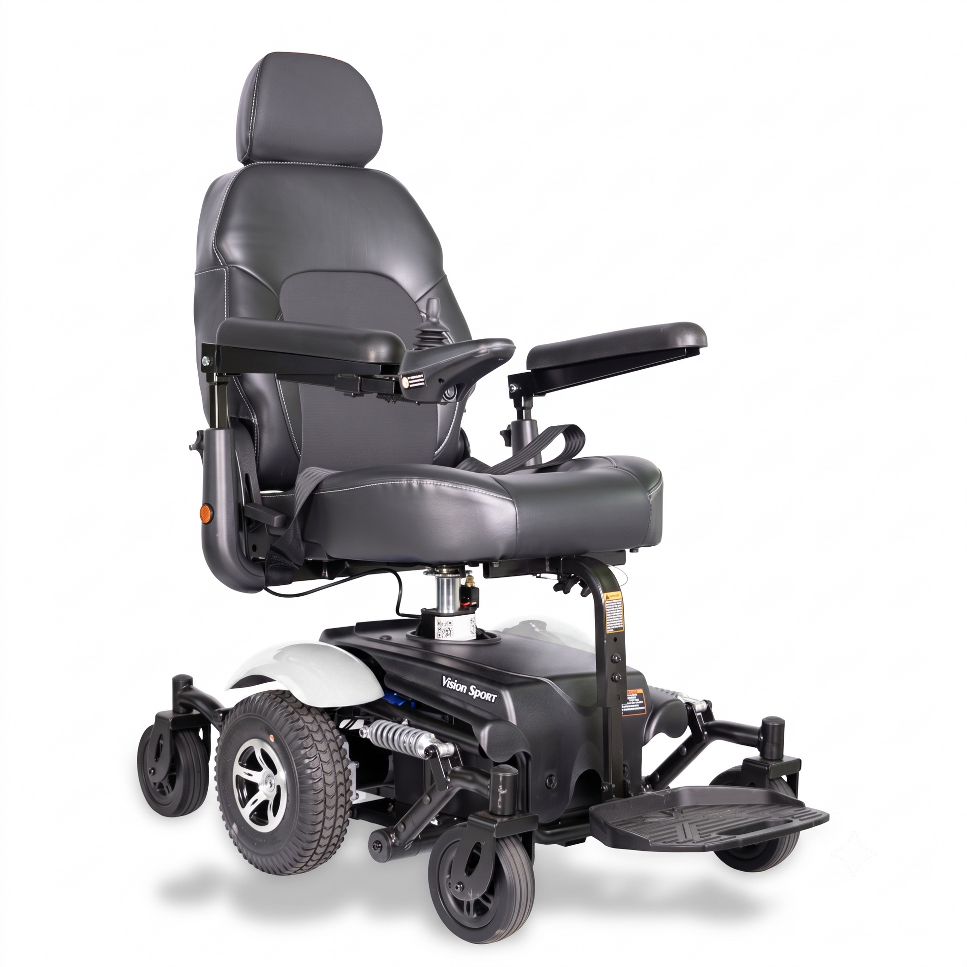 Merits Vision Sports Lift Powerchair P326D Front Right Quarter View